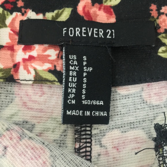 Forever 21 High Waist Floral Shorts - Picture 9 of 9